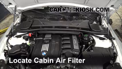 Cabin Filter Replacement: BMW 328i xDrive 2006-2013 - 2011 BMW 328i